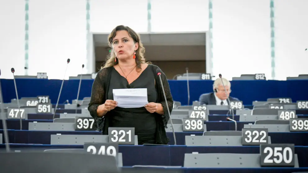 Ana MIRANDA in the EP in Strasbourg