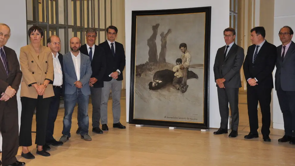 A derradeira lecci&oacute;n do mestre (Castelao)
