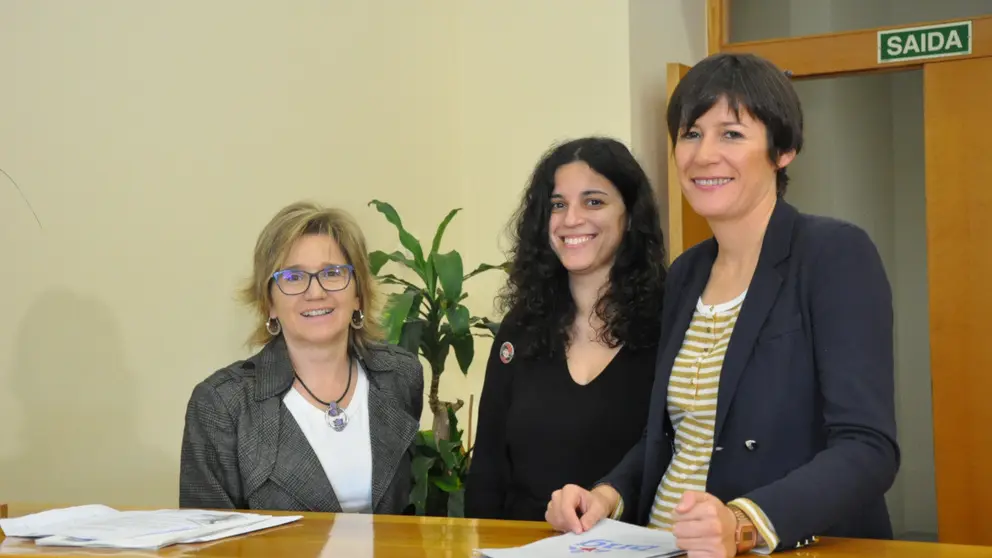 Montse Prado, Noa Presas e Ana Pont&oacute;n