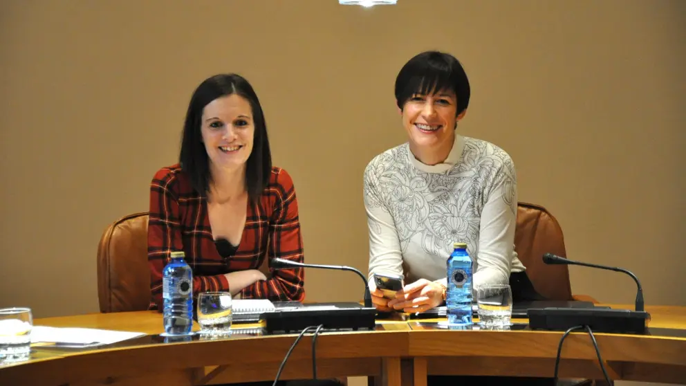 Olalla Rodil e Ana Pont&oacute;n