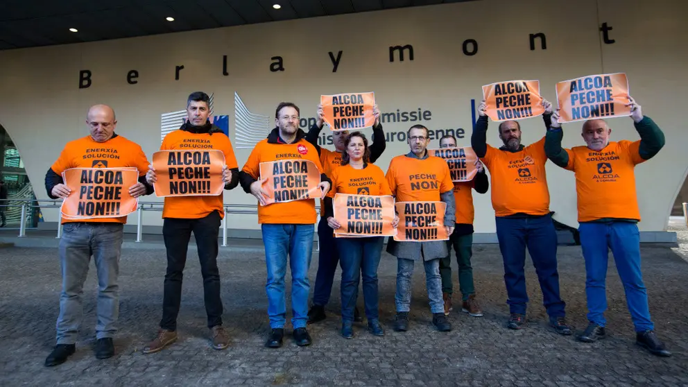 BRUSSELS, Belgium Monday, 17DEC18 .- Reuni&oacute;n de de CIG-BNG con comisario Ca&ntilde;ete en el edificio de la Comisi&oacute;n Europea. 2018 &copy; Delmi &Aacute;lvarez