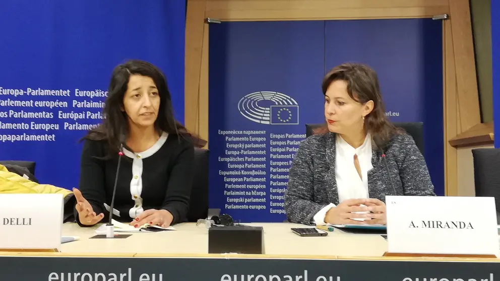 Karima Delli e Ana Miranda