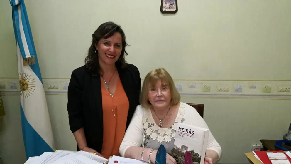 Ana Miranda e Mar&iacute;a Servini