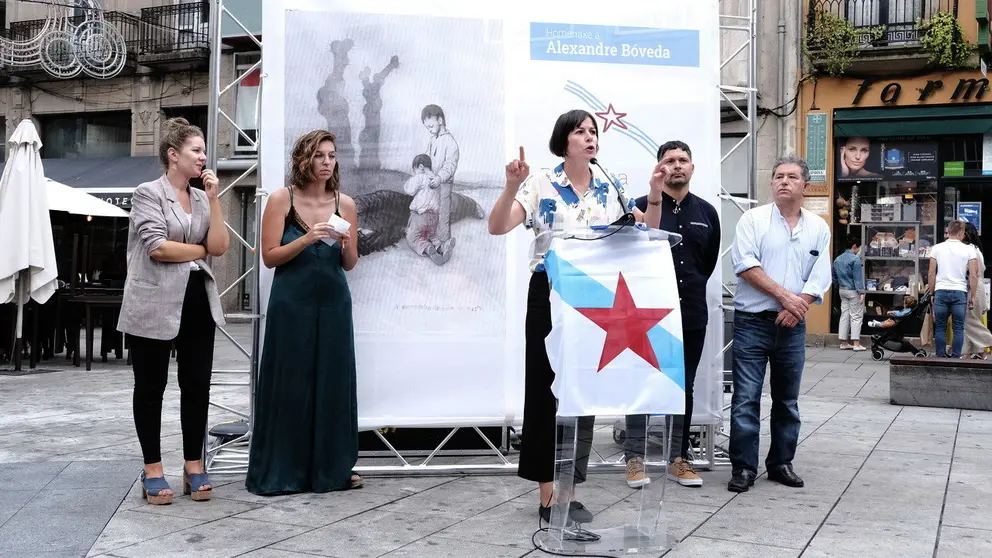 Homenaxe Alexandre B&oacute;veda