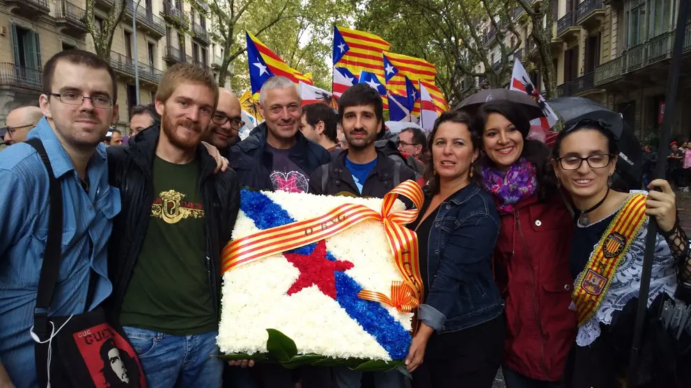 Delegaci&oacute;n BNG en Barcelona