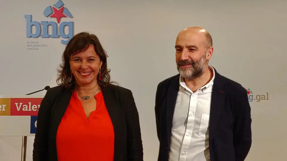 Ana Miranda e N&eacute;stor Rego