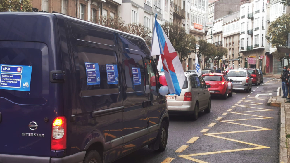 Caravana pola baixda das peaxes da AP-9 (Compostela) 13