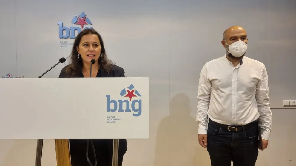 Ana Miranda e N&eacute;stor Rego