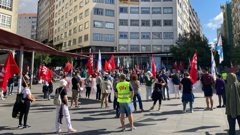 Concentraci&oacute;n Santiago de Compostela