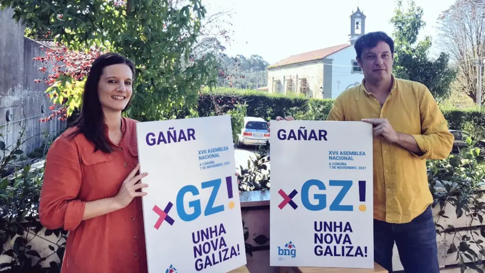 Olalla Rodil e Xavier Campos