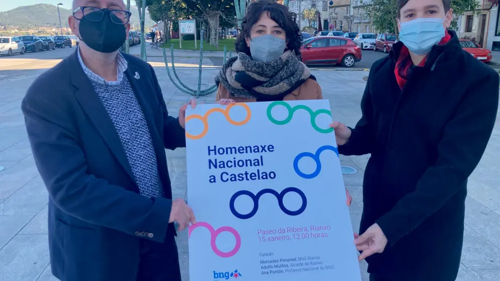 Adolfo Mu&iacute;&ntilde;os, Luc&iacute;a L&oacute;pez e Lu&iacute;s P&eacute;rez
