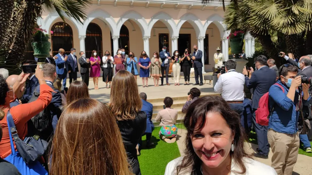 Ana Miranda recepci&oacute;n goberno Chile