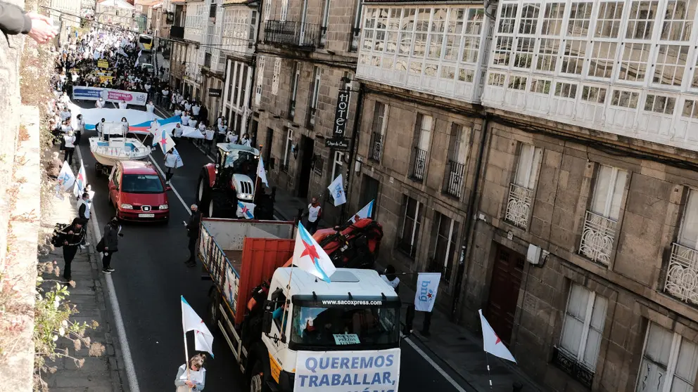 Manifestaci&oacute;n contra a suba dos prezos e o empobrecemento social