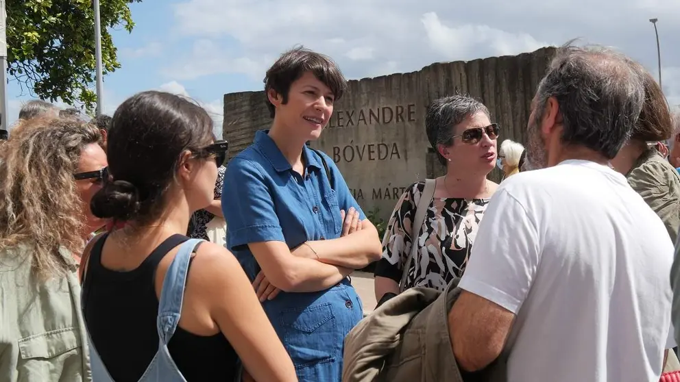 Ana Pont&oacute;n na homenaxe institucional do Concello de Poio a B&oacute;veda