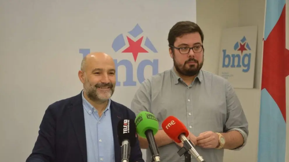 N&eacute;stor Rego e Xabier P&eacute;rez Igrexas