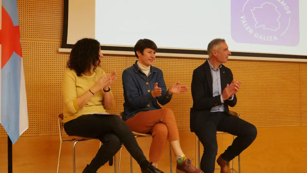 Noa Presas, Ana Pont&oacute;n e Lu&iacute;s Seara