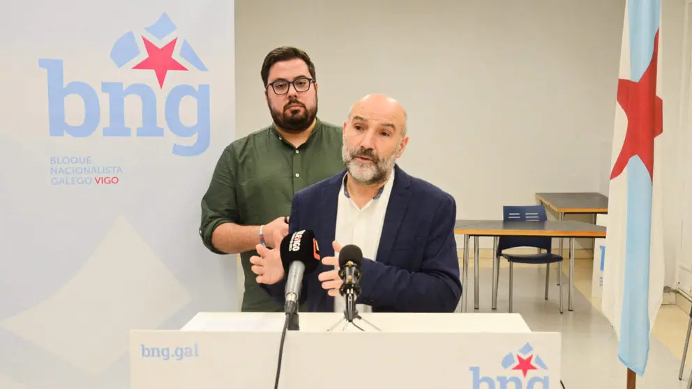 N&eacute;stor Rego e Xabier P. Igrexas