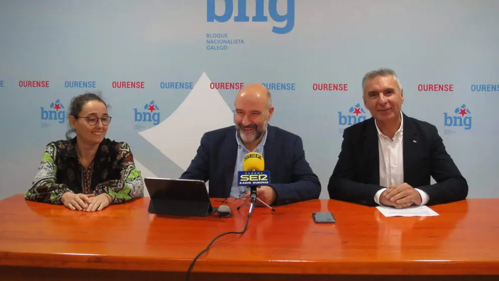 Ruth Reza, N&eacute;stor Rego e Lu&iacute;s Seara