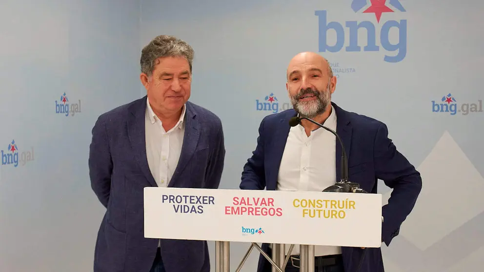 Miguel Anxo F. Lores e N&eacute;stor Rego