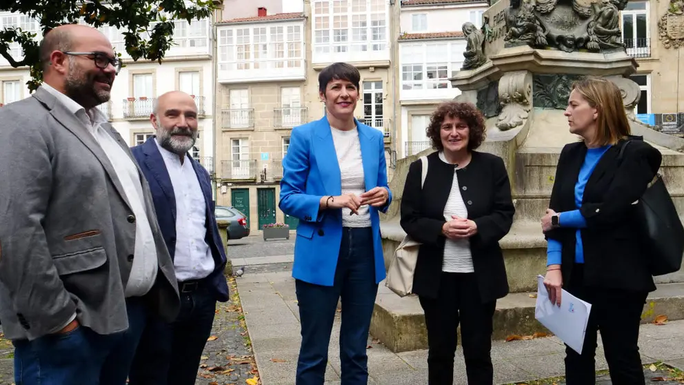 Rub&eacute;n Cela, N&eacute;stor Rego, Gorettin Sanmart&iacute;n e Miriam Louzo