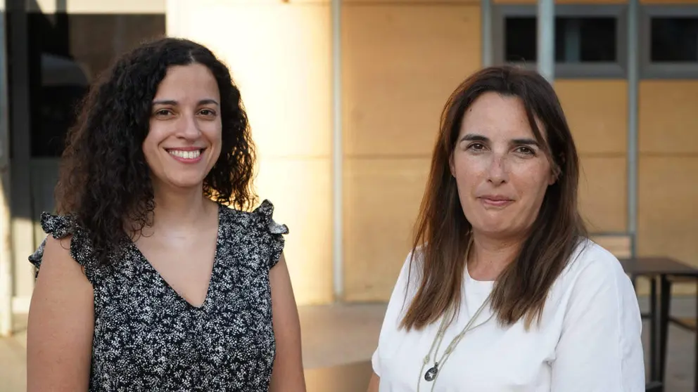 Noa Presas e Mar&iacute;a Albert
