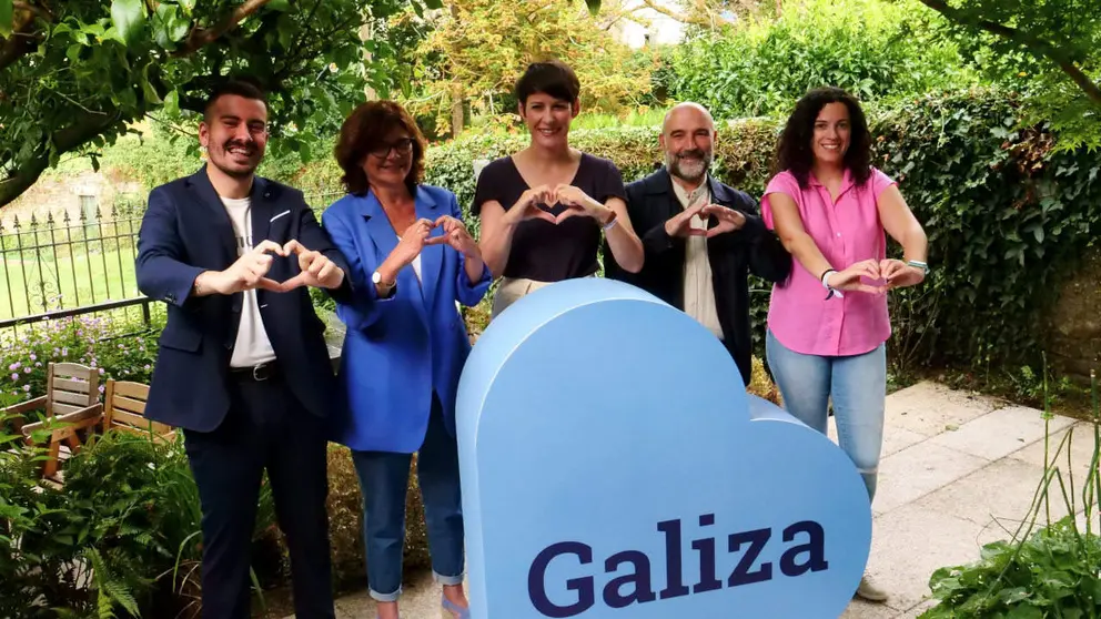 Daniel Castro, Carme da Silva, Ana Pont&oacute;n, N&eacute;stor Rego e Noa Presas