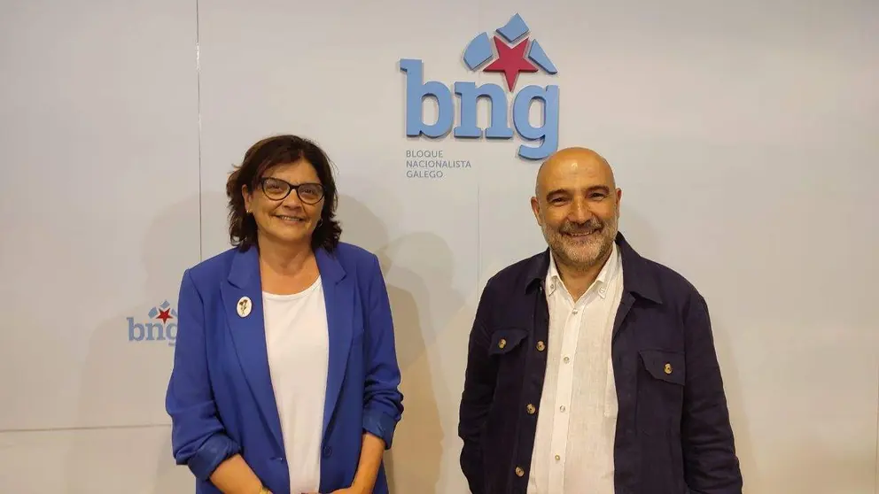 Carme da Silva e N&eacute;stor Rego
