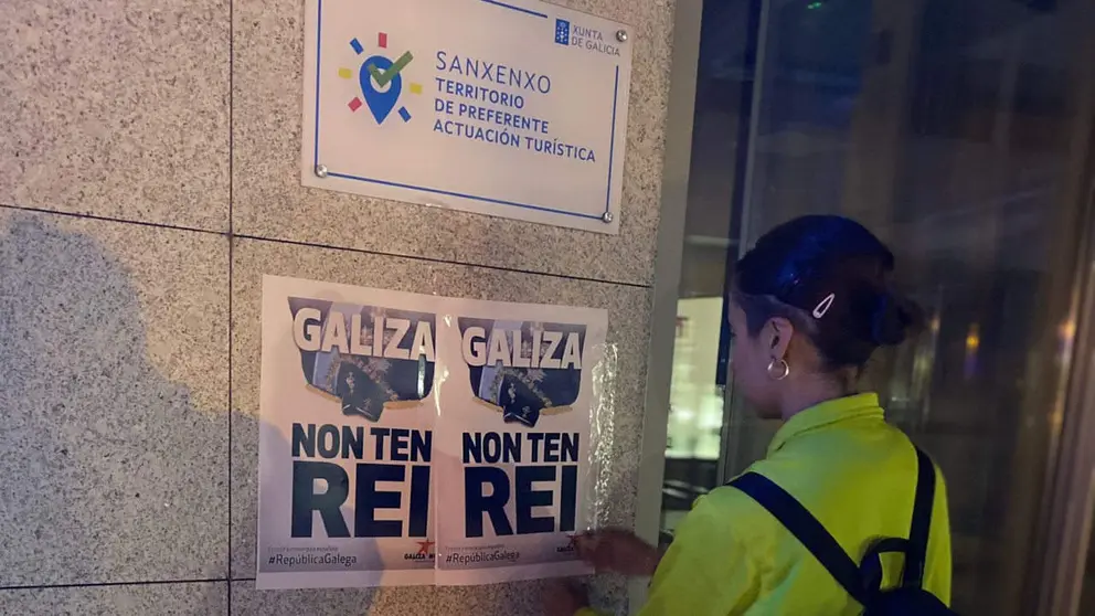 Protesta Sanxenxo