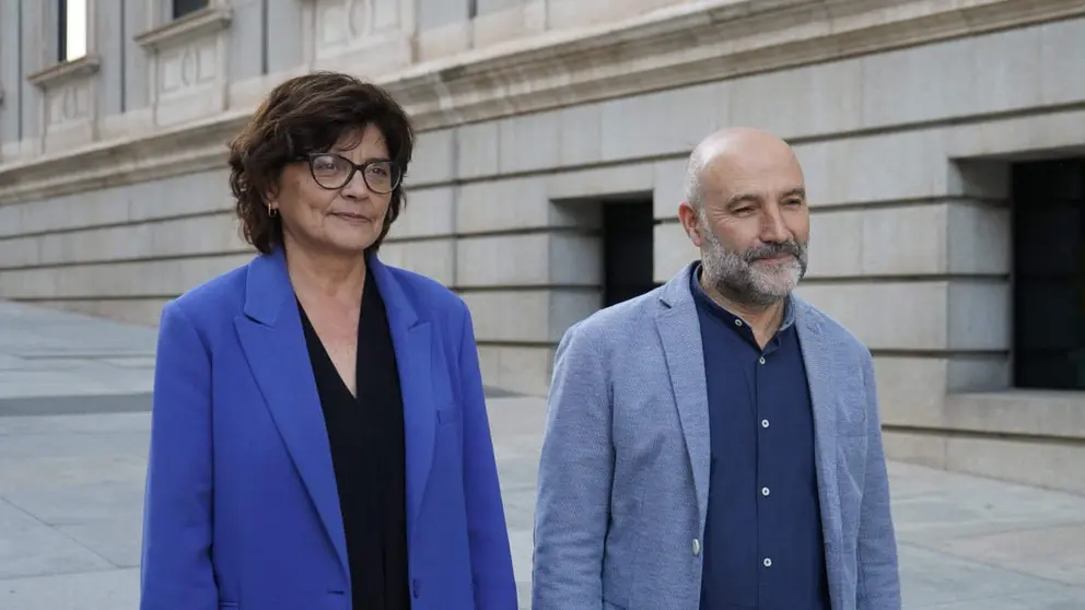 Carme da Silva e N&eacute;stor Rego