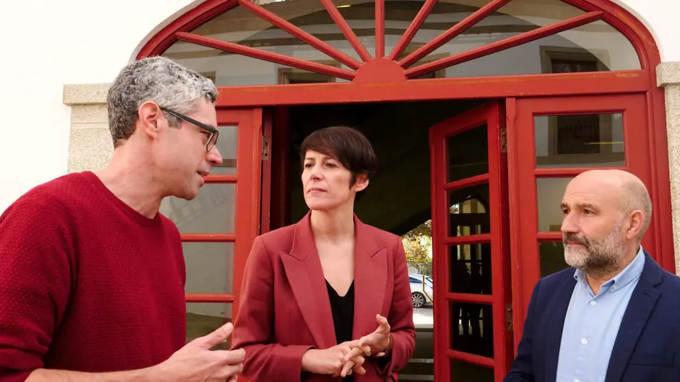 Iv&aacute;n Rivas, Ana Pont&oacute;n e N&eacute;stor Rego