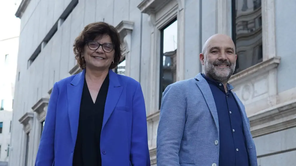 Carme da Silva e N&eacute;stor Rego
