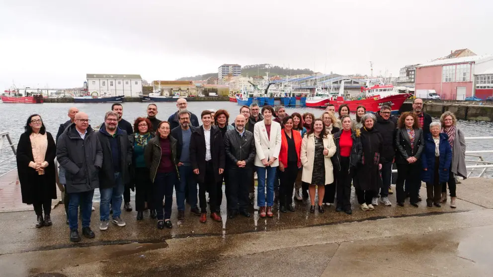 Encontro de pesca en Ribeira