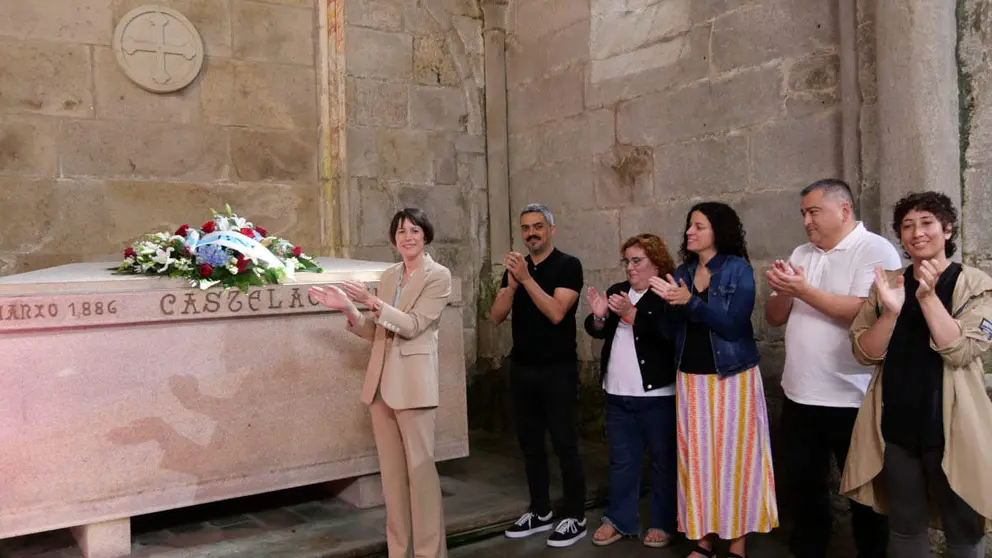 Ofrenda a Castelao