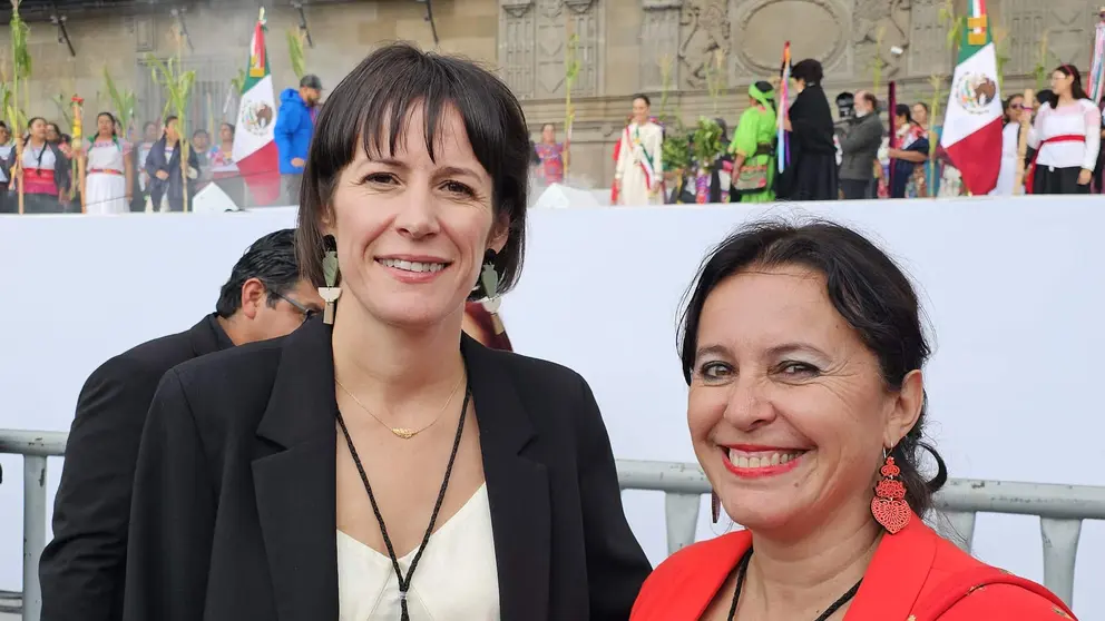 Ana Pont&oacute;n e Ana Miranda