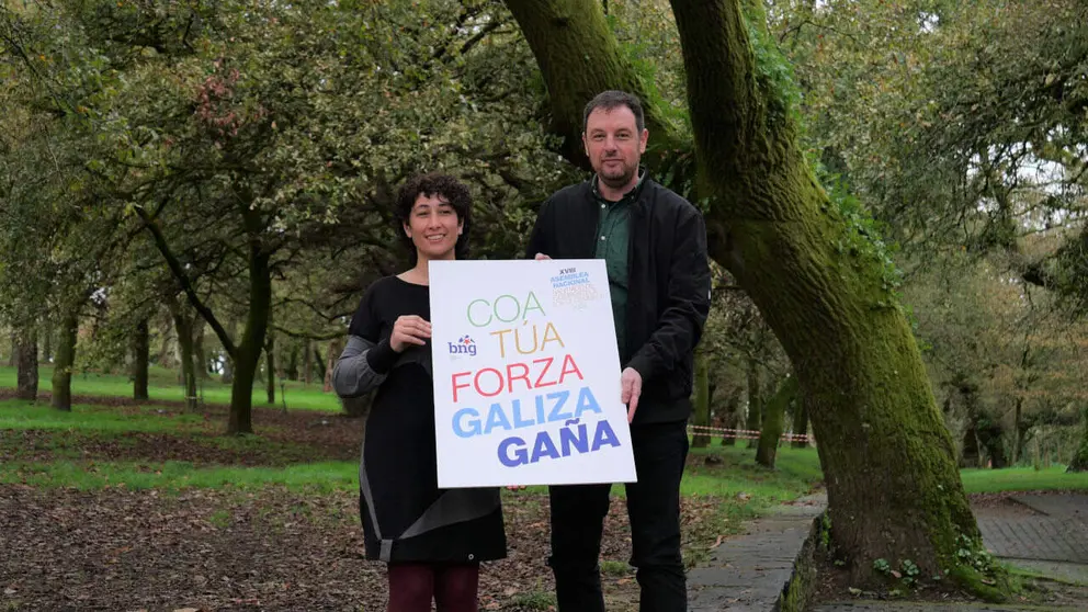 Luc&iacute;a L&oacute;pez e Xavier Campos