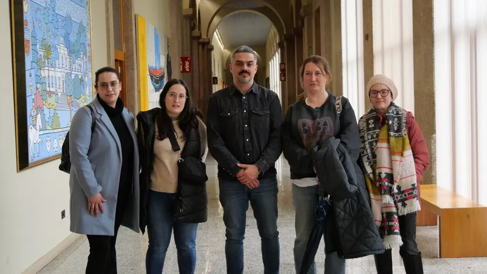 Daniel Perez con representantes da Anpa