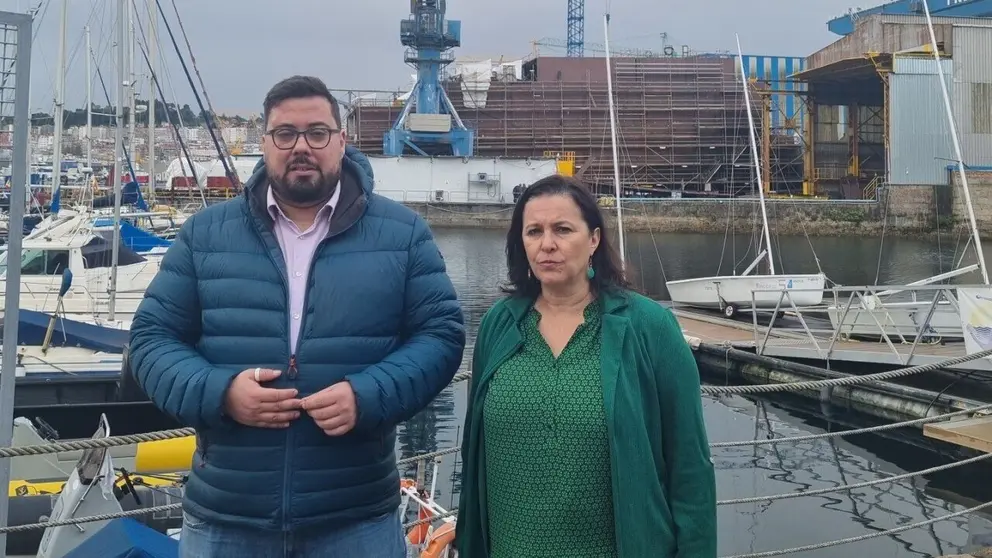 Xabier P&eacute;rez Igrexas e Ana Miranda Paz