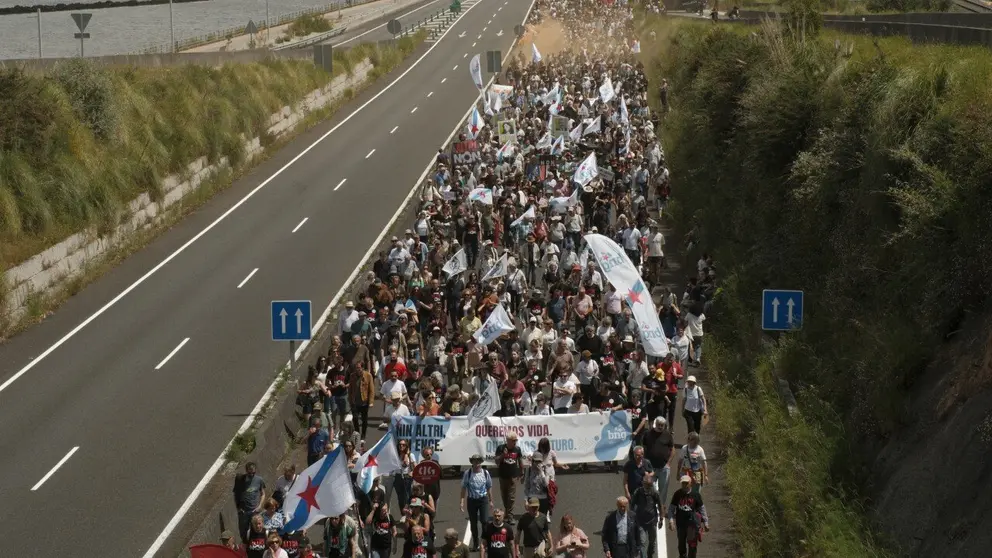 Manifestaci&oacute;n ENCE-Altri