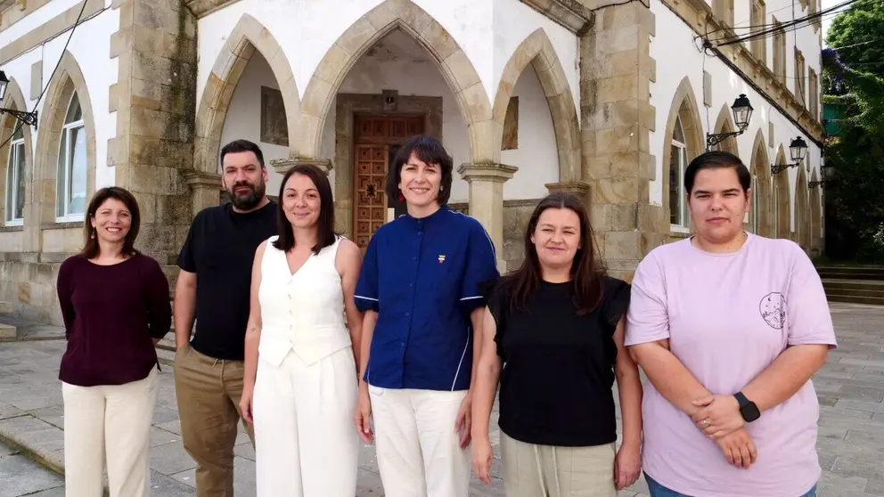 Visita concello Muros