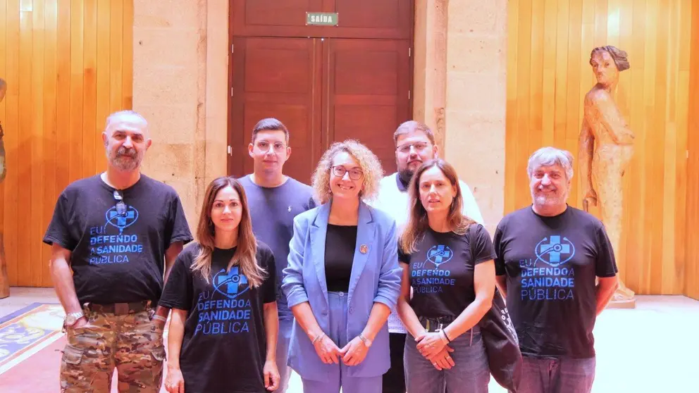 Cristina Fern&aacute;ndez e veci&ntilde;anza afectada