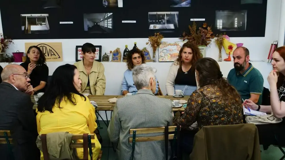 Encontro veci&ntilde;os e veci&ntilde;as da Coru&ntilde;a 