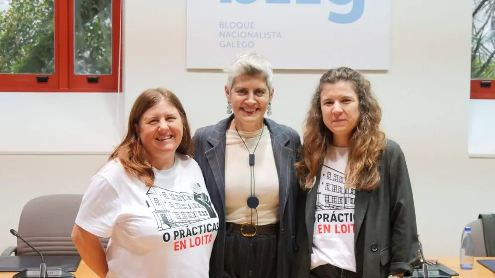 Mercedes Queixas e repreentantes da comunidade educativa