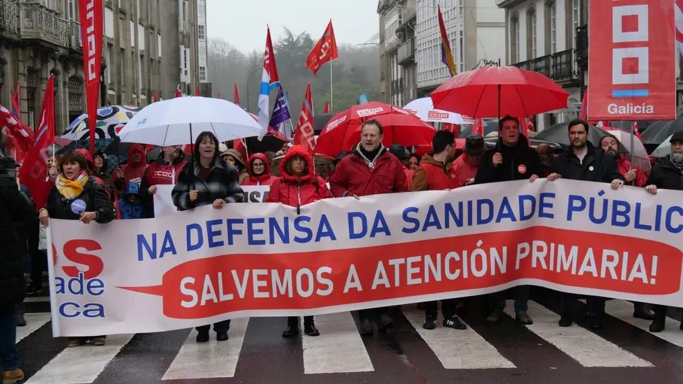 Manifestaci&oacute;n SOS Sanidade P&uacute;blica