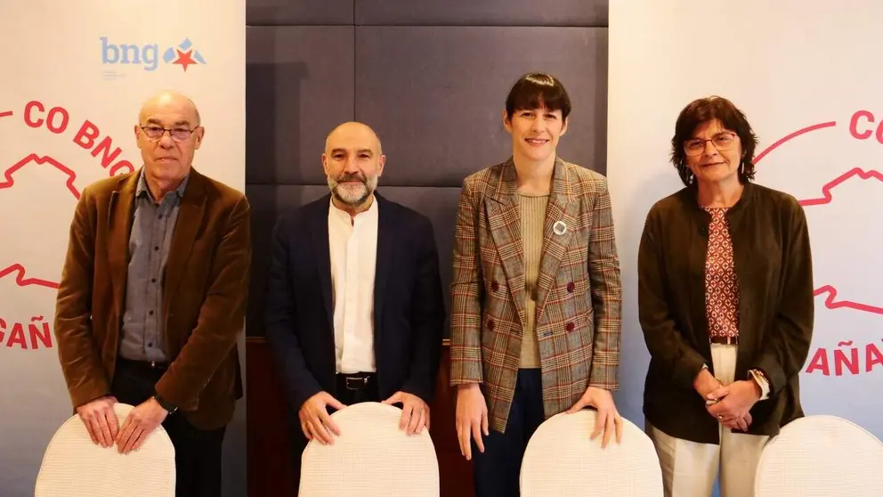 Francisco Jorquera, N&eacute;stor Rego, Ana Pont&oacute;n e Carme da Silva