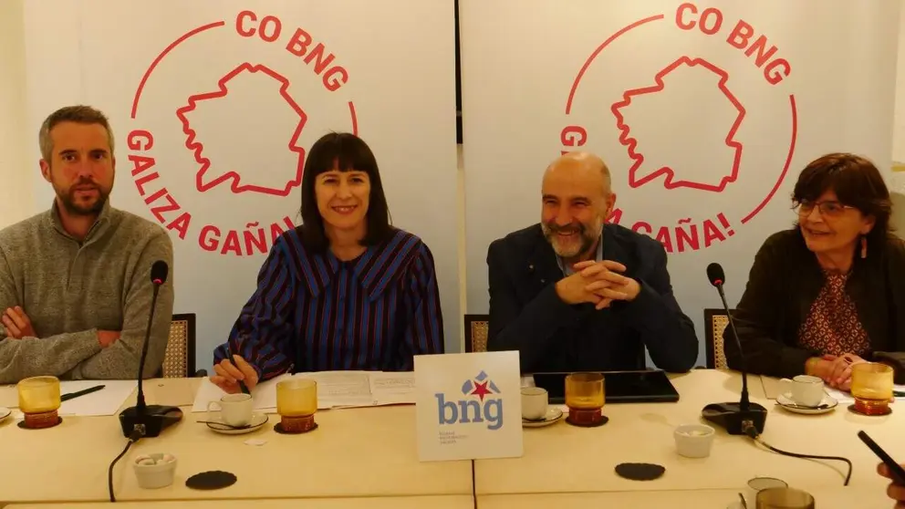 Rub&eacute;n Arroxo, Ana Pont&oacute;n, N&eacute;stor Rego e Carme da Silva