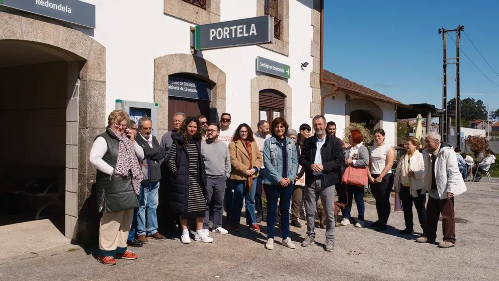 Estaci&oacute;n de Portela, Barro