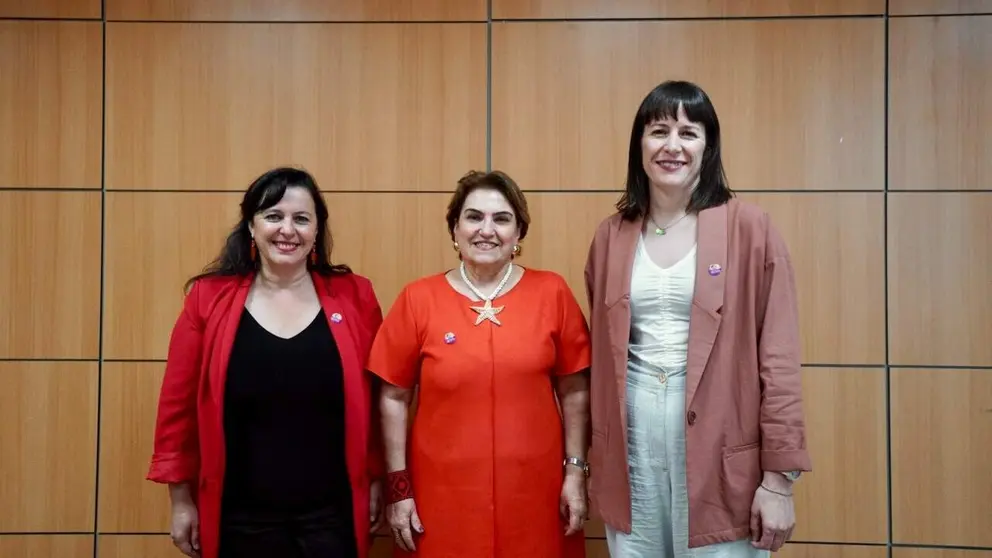 Ana Miranda, M&aacute;rcia Lopes e Ana Pont&oacute;n