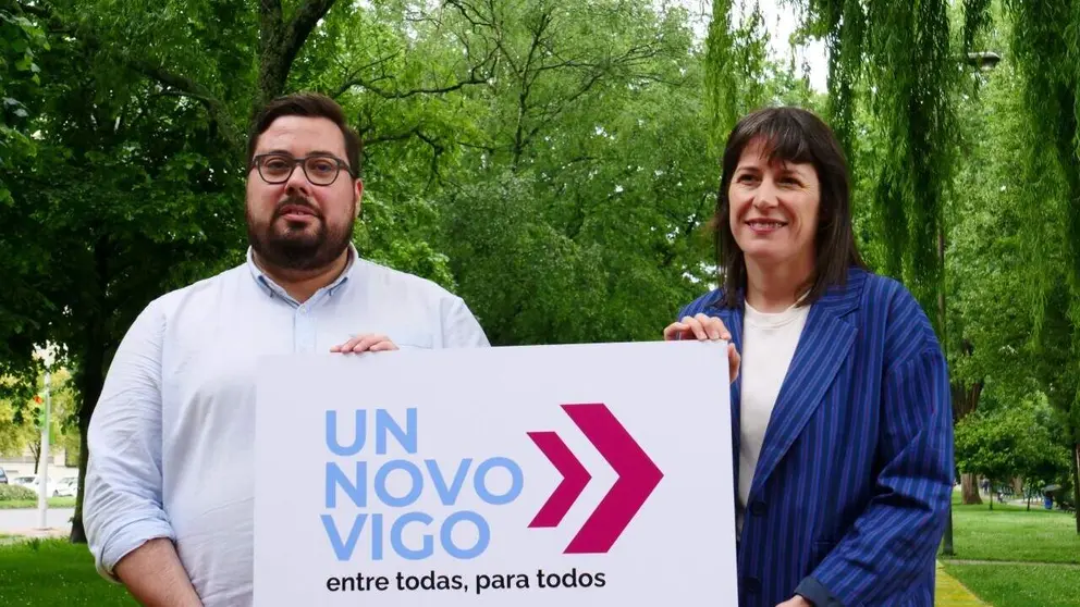 Xabier P&eacute;rez Igrexas e Ana Pont&oacute;n