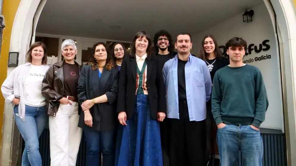 Ana Pont&oacute;n encontro lingua A Coru&ntilde;a