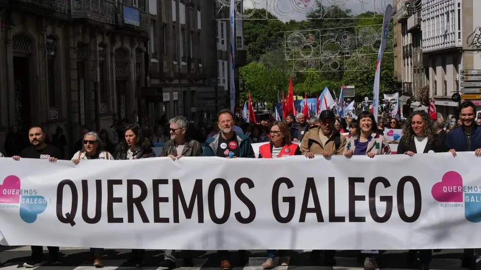 Manifestaci&oacute;n Queremos Galego